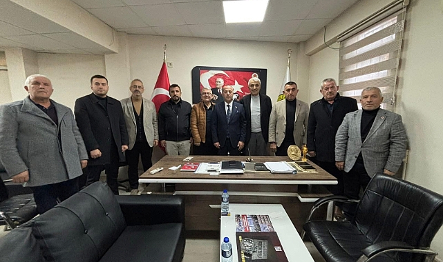 MHP Karabük İl Başkanlığı, Karabük Gazeteciler Cemiyeti’ni ziyaret etti