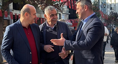 Özkan Çetinkaya Cadde Ziyaretlerine Devam Ediyor