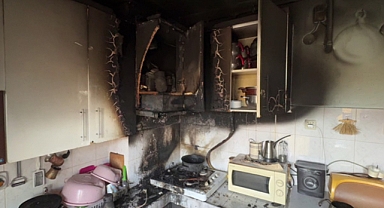 Yangında Anne ve Oğlu Dumandan Etkilendi