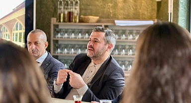 Başkan Çetinkaya Gençlerle Bir Araya Gelmeye Devam Ediyor  