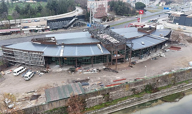 Otobüs Terminali'nde Modernizasyon Çalışmaları Hız Kesmeden Devam Ediyor 