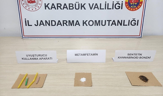 Karabük’te 81 sentetik hap ele geçirildi