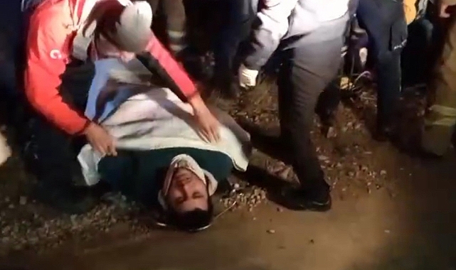 Safranbolu'da motosikletli 30 metrelik uçuruma yuvarlandı