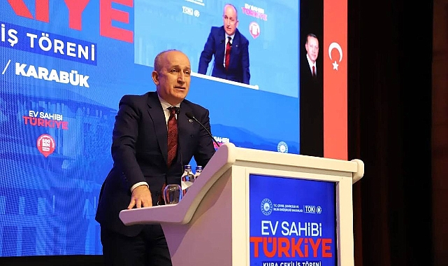 Karabük'te bin 600 konutun hak sahipleri kura ile belirlendi