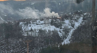Safranbolu’da İki katlı ahşap ev alevlere teslim oldu: 1 yaralı 
