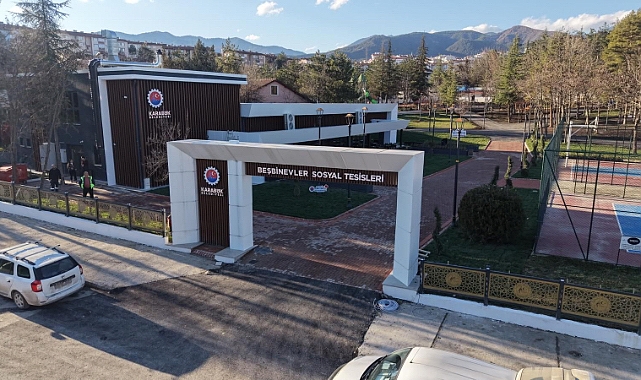 Karabük Belediyesi 5000 Evler Sosyal Tesisleri Hizmete Açıldı 
