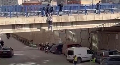 Karabük'te köprüde can pazarı! Metrelerce yüksekten yere çakıldı