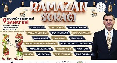 Karabük’te Ramazan Sokağı Etkinlikleri Başlıyor