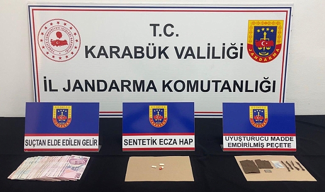 Karabük’te uyuşturucu operasyonu: 3 şüpheli adliyeye sevk edildi 