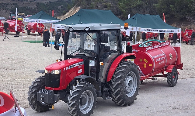 Karabük’te Yangınla Mücadeleye Güç: 20 Yeni Su Tankeri Köylere Teslim Edildi