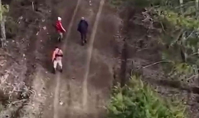 Karabük’te yasa dışı avcılık yapanlar dron ile tespit edildi 