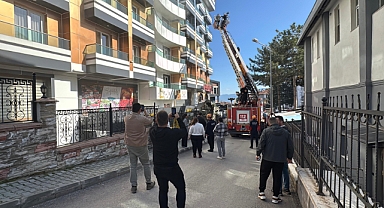 Safranbolu'da otelde yangın; 8 kişi kurtarıldı