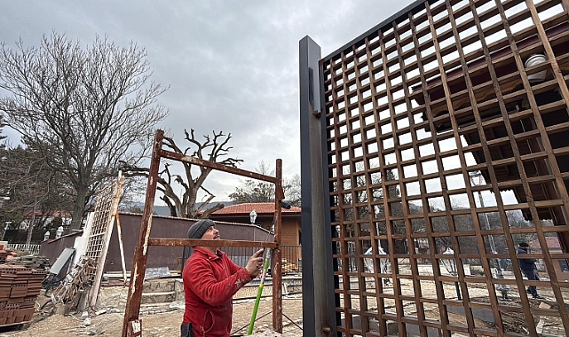 Yenişehir Açık Hava Sineması’nda Çalışmalar Sürüyor