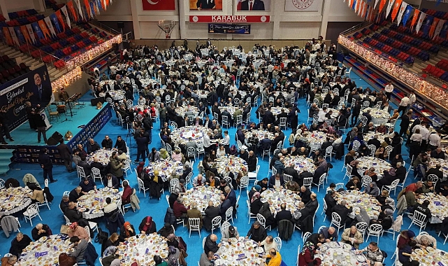 AK Parti Karabük’ten vefa iftarı 