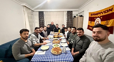 Başkan Salt sahurda öğrencilerle buluştu