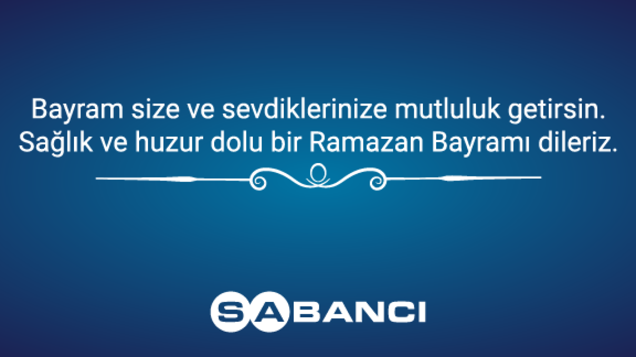 Bayram mesajı