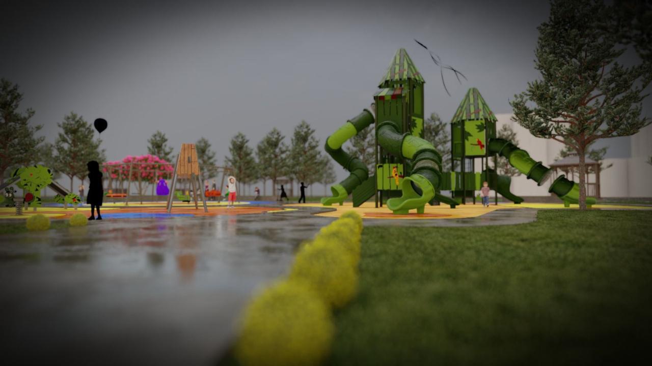 Fatih Mahallesi’nde Tema Park Çalışmaları Başladı