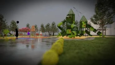 Fatih Mahallesi’nde Tema Park Çalışmaları Başladı