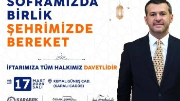 Karabük Belediyesi’nden Kemal Güneş Caddesi’nde Büyük İftar Buluşması