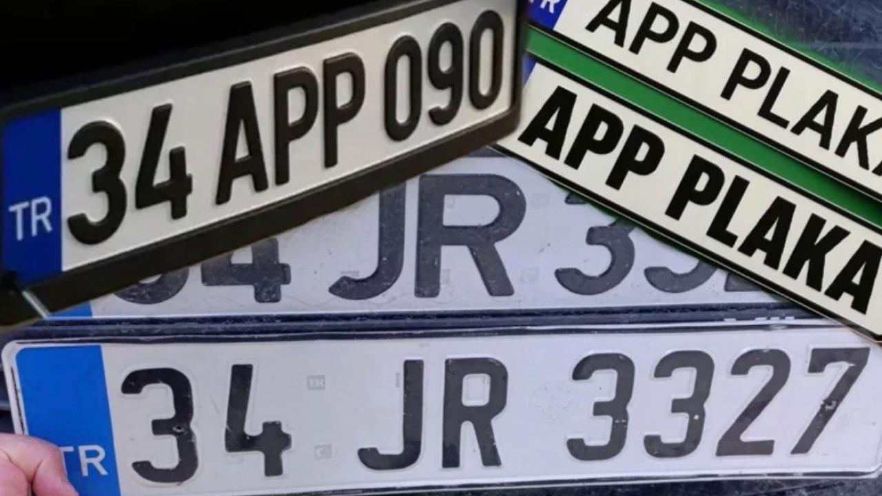 Standart dışı plaka cezaları iptal edildi!