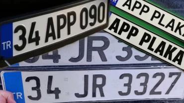 Standart dışı plaka cezaları iptal edildi!
