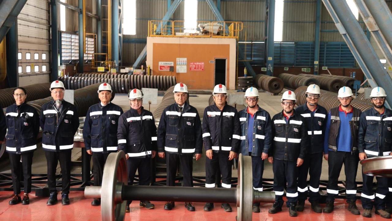 Vali Oktay Çağatay’dan KARDEMİR A.Ş.’ye Ziyaret ve İnceleme