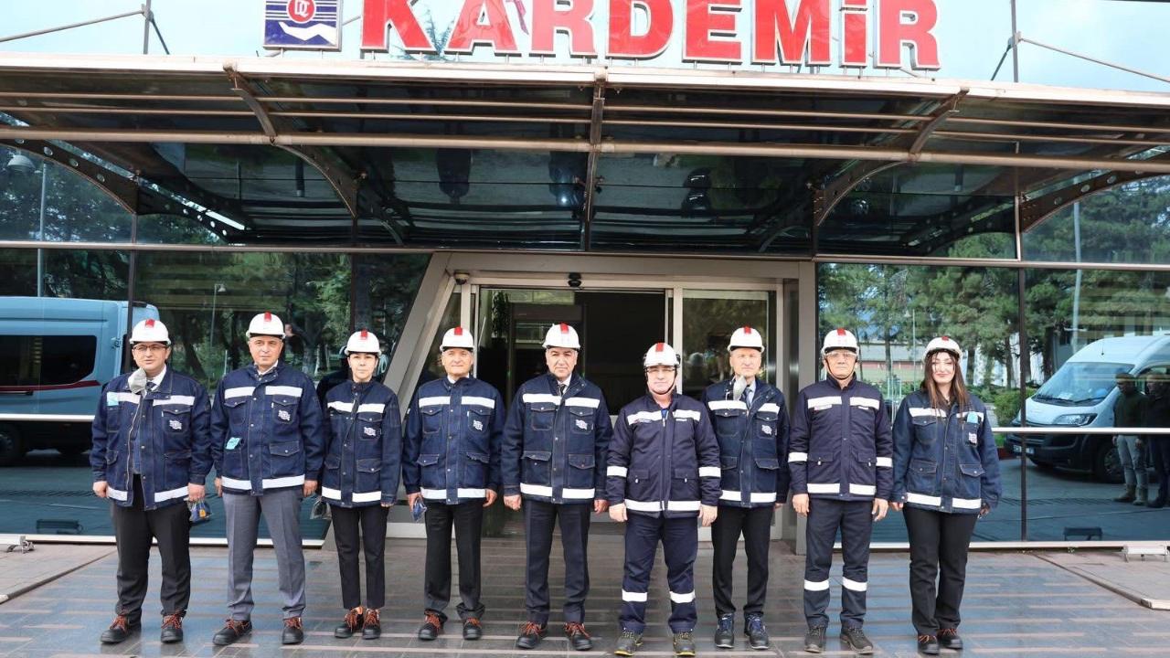 Vali Oktay Çağatay’dan KARDEMİR A.Ş.’ye Ziyaret ve İnceleme