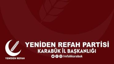 Yeniden Refah Partisi'nden İstifa Açıklaması