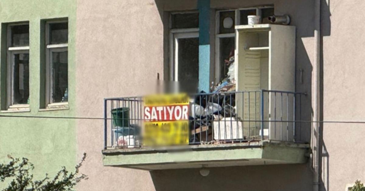 Çöp evi satışa çıkardılar