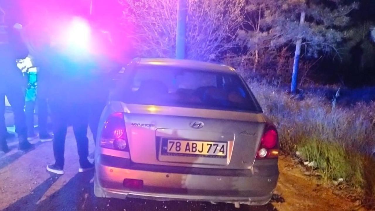 Dur ihtarına uymayan sürücü kovalamacayla yakalandı