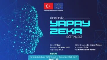 Karabük’te Ücretsiz Yapay Zekâ Eğitimleri Başlıyor