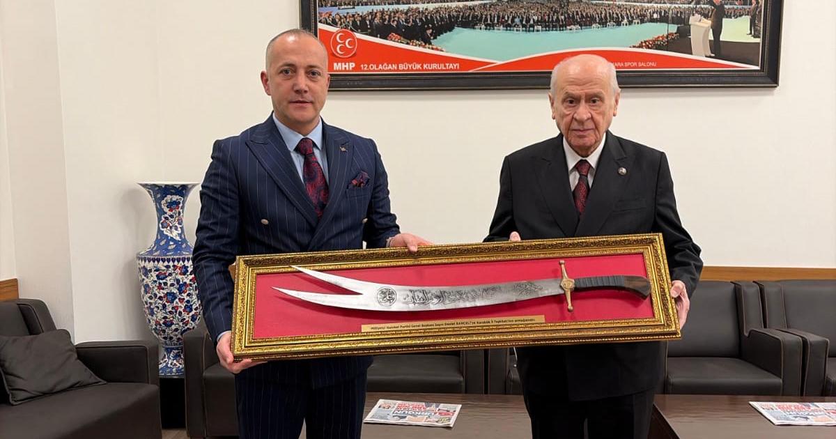 MHP İl Başkanı Gedikoğlu, Genel Başkan Bahçeli’yi Ziyaret Etti