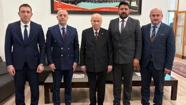 MHP İl Başkanı Gedikoğlu, Genel Başkan Bahçeli’yi Ziyaret Etti
