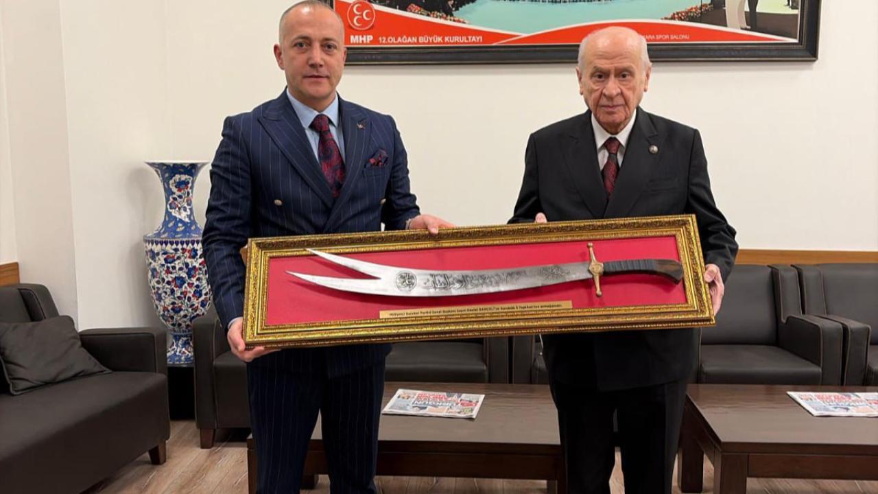 MHP İl Başkanı Gedikoğlu, Genel Başkan Bahçeli’yi Ziyaret Etti