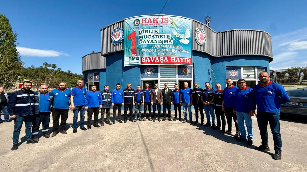 AK Parti teşkilatından 1 Mayıs Sendika Ziyareti