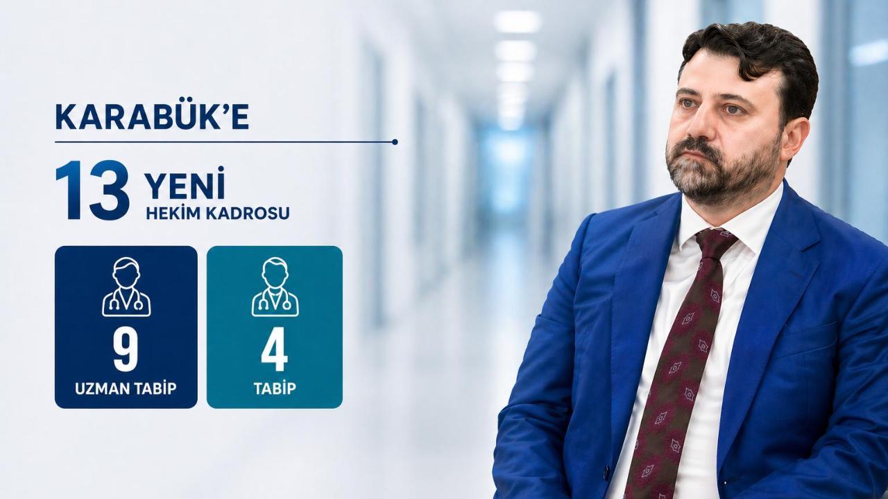 Milletvekili Şahin: “Karabük’ün sağlık kadrosu her geçen gün daha da güçleniyor”