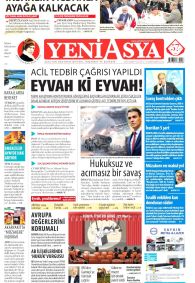 Yeni Asya Gazetesi Gazete Manşeti